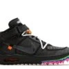 Nike Off-White X Air Force 1 Mid 'Black' -Sneaker Haven Shop 1 247