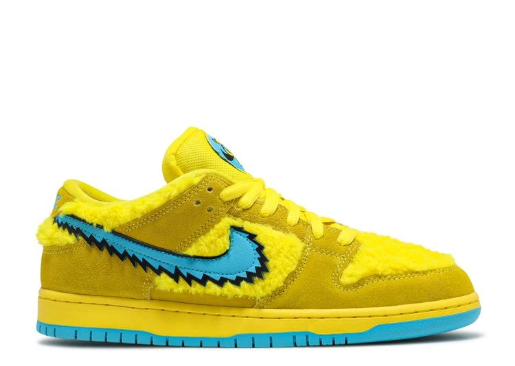 Nike Grateful Dead X Dunk Low SB 'Yellow Bear' 3 Nike Grateful Dead X Dunk Low SB 'Yellow Bear'