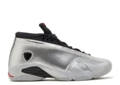 Wmns Air Jordan 14 Retro Low 'Metallic Silver'