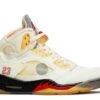 Off-White X Air Jordan 5 SP 'Sail' 2 Off-White X Air Jordan 5 SP 'Sail' -Sneaker Haven Shop 1 408