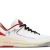Off-White X Air Jordan 2 Retro Low SP 'White Varsity Red' -Sneaker Haven Shop 1 456
