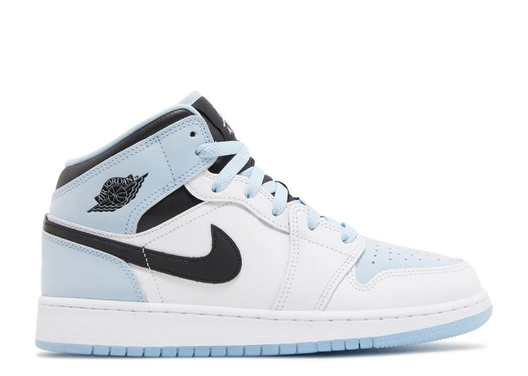Air Jordan 1 Mid SE GS 'White Ice Blue' 3 Air Jordan 1 Mid SE GS 'White Ice Blue'