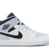 Air Jordan 1 Mid SE 'White Ice Blue' -Sneaker Haven Shop 1 585