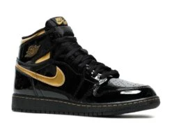 Air Jordan 1 Retro High OG 'Black Metallic Gold' -Sneaker Haven Shop 2 270