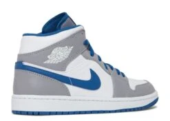 Air Jordan 1 Mid 'Cement True Blue' -Sneaker Haven Shop 3 135
