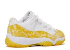 Wmns Air Jordan 11 Retro Low 'Yellow Snakeskin' -Sneaker Haven Shop 3 203