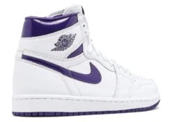 Wmns Air Jordan 1 High OG 'Court Purple' -Sneaker Haven Shop 3 269