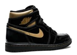 Air Jordan 1 Retro High OG 'Black Metallic Gold' -Sneaker Haven Shop 3 271