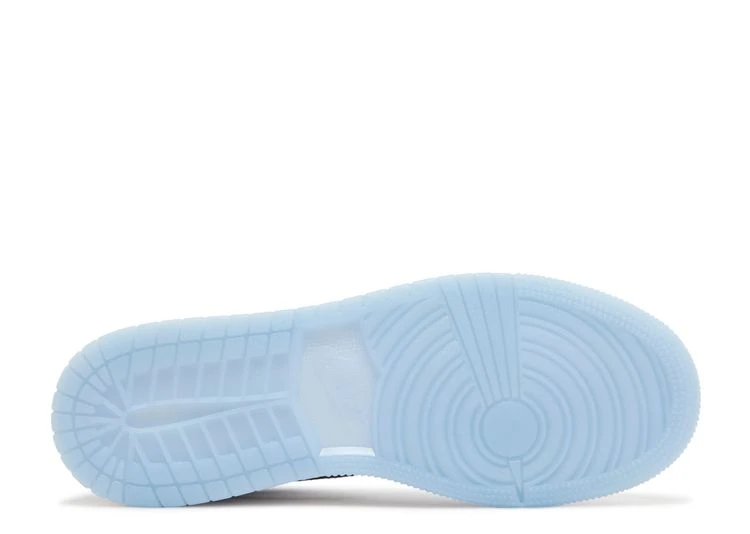 Air Jordan 1 Mid SE GS 'White Ice Blue' 6 Air Jordan 1 Mid SE GS 'White Ice Blue' - Image 4