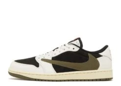 Travis Scott X Wmns Air Jordan 1 Retro Low OG 'Olive' -Sneaker Haven Shop 6 13